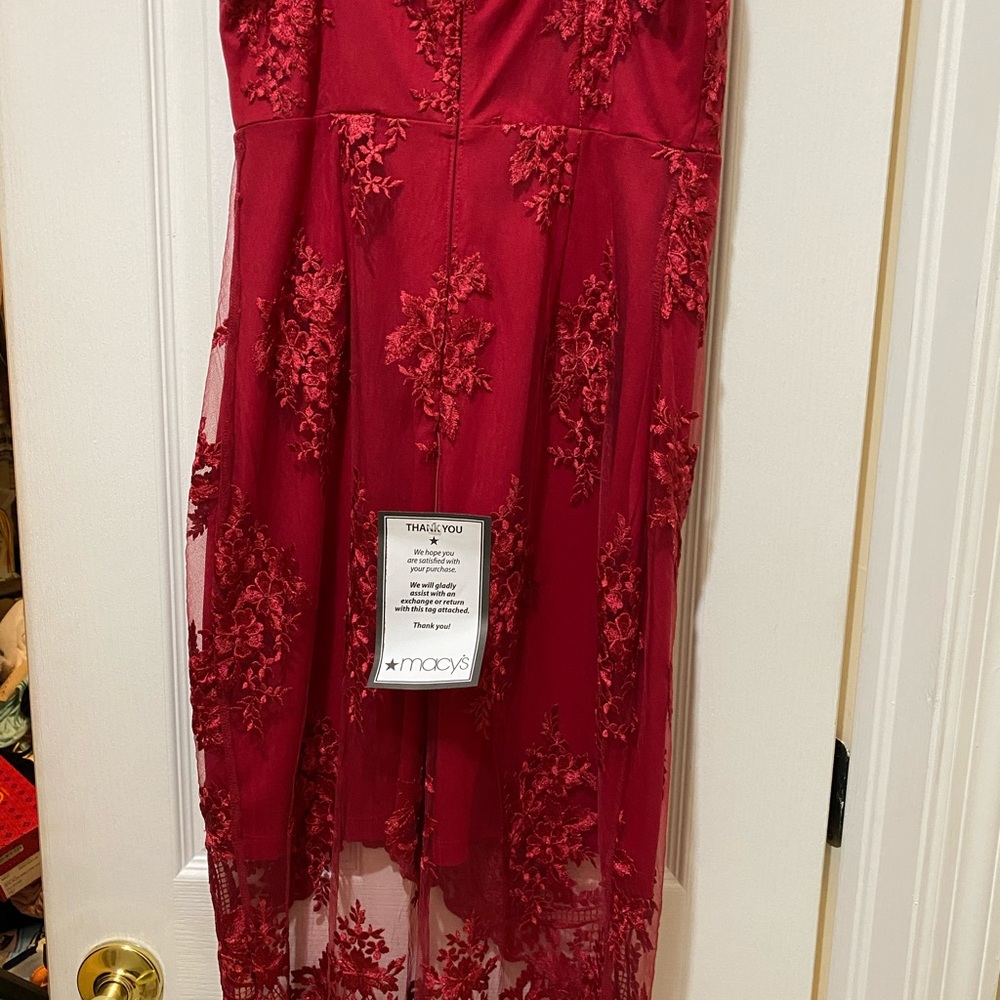 Lace slip dress